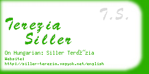 terezia siller business card